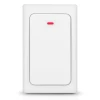 Juhtmeta uksekell patarei vaba nupp valge 200m IP44
