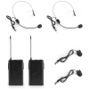 WM522B VHF 2-Channel Microphone Set with 2 Bodypacks
