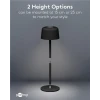 Wireless LED Table Lamp, Size S, 25 cm, black