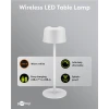 Wireless LED Table Lamp, Size S, 25 cm, white