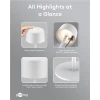 Wireless LED Table Lamp, Size S, 25 cm, white
