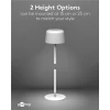 Wireless LED Table Lamp, Size S, 25 cm, white