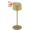 Wireless LED Table Lamp, Size S, 25 cm, beige