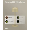 Wireless LED Table Lamp, Size S, 25 cm, beige
