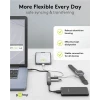 USB 3.2 USB-C USB-A 3.2 2.0 5 port hub, hall