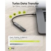 USB 3.2 USB-C USB-A 3.2 2.0 5 port hub, hall