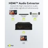 HDMI 1.4 heli ekstraktor HDMI Toslink 3,5 mm ARC