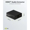 HDMI 1.4 heli ekstraktor HDMI Toslink 3,5 mm ARC