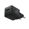 USB charger USB-A USB-C ports 20W Baseus Palm PD QC3.0 black