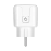 Kruger&Matz Tuya WiFi Nutipistik valge, Energia monitor 16A