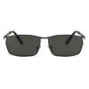 Polarized sunglasses black K&M bag and box