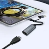 Карта захвата видео Qoltec USB 3.0 A/C HDMI 4K/30Hz 1080p/60Hz
