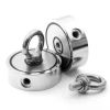 Fishing magnet neodymium 200 kg, double-sided