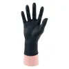 Nitrile gloves M powder-free black 100pcs