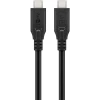 USB-C - USB-C 3.2 10Gbps kaabel 1m 3A 60W must