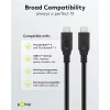USB-C - USB-C 3.2 10Gbps kaabel 1m 3A 60W must
