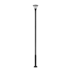 Foldable lighting column 3m black PRIME