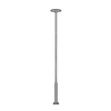 Foldable lighting column 3m grey PRIME