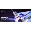 HDMI -> Displayport kaabel HD169 4K@60Hz 21.6Gbps 2m hall