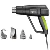 Hot air gun 1500W 100-650deg adjustable LCD