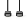 USB-C - USB-C cable 3.2 Gen 2 1m 15W black