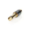 6.35mm mono plug-RCA socket gold plated premium 24K