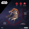 "Star Wars Droideka" 180-osa vineer konstuktor