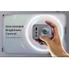 Lisavalgus akuga kaamerale cold shoe Vibe P108 Pro hall RGBW
