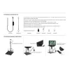 Endoskoop Andonstar mikroskoopidele AD409 Pro, AD269S ja AD409-SA