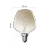 Deko LED lamp DNA niit E27 S123 230VAC 3.5W 130lm 1800K