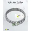 Patch kaabel RJ45-RJ45 50cm CAT8.1 Cu U/FTP AWG 32/7 LSZH 2GHz hall