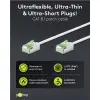 Patch kaabel RJ45-RJ45 25cm CAT8.1 Cu U/FTP AWG 32/7 LSZH 2GHz valge