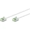 Patch kaabel RJ45-RJ45 25cm CAT8.1 Cu U/FTP AWG 32/7 LSZH 2GHz valge