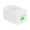 Reisiadapter valge multi kõik ühes