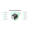 USB laadija USB-A USB-C pesad 20W Baseus Palm PD QC3.0 valge