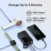 LiPo PowerBank 20000mAh 22.5W USB-A, USB-C с интегрированным кабелем USB-C, Bipow2 Pro EnerFill черный BASEUS