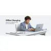 USB laadija USB-C pesa 45W EnerFill FN22 PD QC3.0 valge