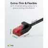 CAT 6 Slim Patch Cable U/UTP,black