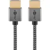 Кабель HDMI 2.0a 0,5 м Plus 4K@60Гц 18 Гбит/с серый Sharkskin