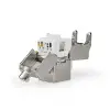 Keystone, CAT7, RJ45 гнездовой, S/FTP, Металл