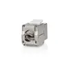 Keystone, CAT7, RJ45 гнездовой, S/FTP, Металл