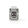 Keystone, CAT7, RJ45 гнездовой, S/FTP, Металл