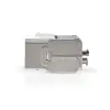 Keystone, CAT7, RJ45 гнездовой, S/FTP, Металл