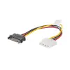 Molex - SATA power adapter cable 15cm Lanberg