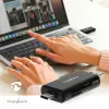 USB-A / USB-C card reader SD / microSD USB 2.0 Nedis