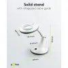 LED magnifying lamp with base 6W 450lm 3D 1.75x white