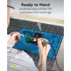 Goobay 76561 helping hand with 2 flexible arms and soldering iron holder