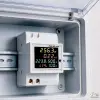 Energiamõõtja DIN 230VAC 100A 3F sondiga (ACV/ACA/W/PF/Hz)