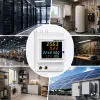 Energiamõõtja DIN 230VAC 100A 3F sondiga (ACV/ACA/W/PF/Hz)