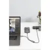 Кабель USB-C - 2x USB-C (Y) 1.5м 30см 60Вт(15Вт) 3А черный/серый